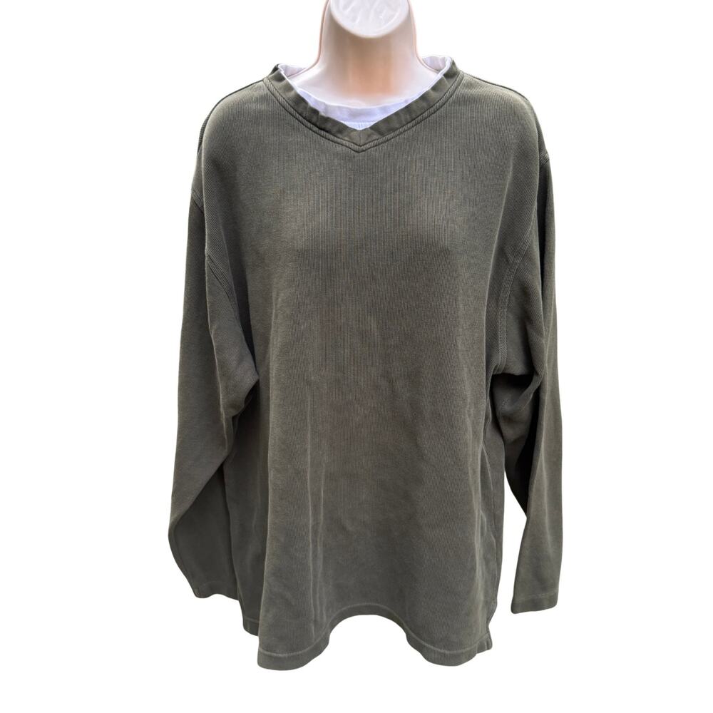 Haggar Forever New | XL 90’s Layered Long Sleeve Top
